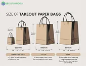 What Is the Takeout Paper Bag Size Ultimate Guide X
